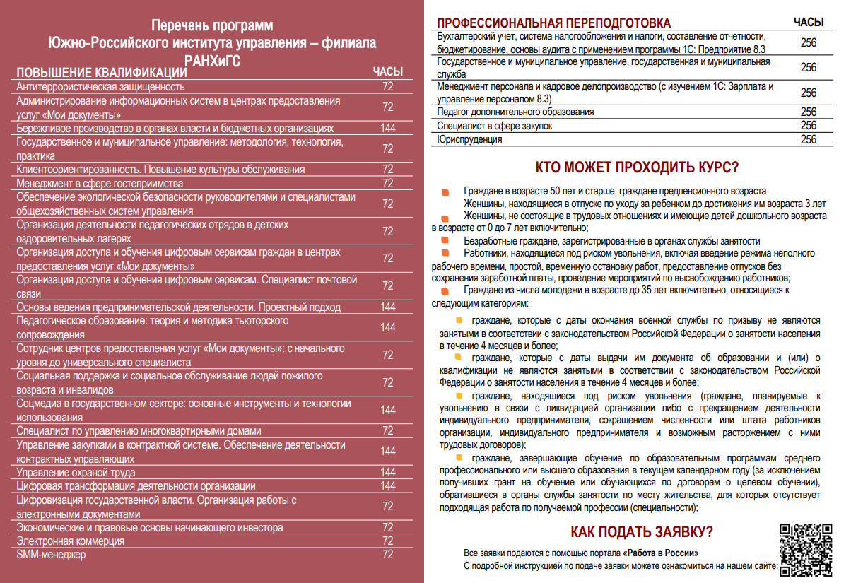 ПОЛУЧИТЕ НОВУЮ ПРОФЕССИЮ БЕСПЛАТНО | 24.10.2022 | Старощербиновская -  БезФормата